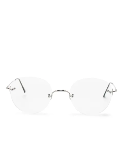 Lunor round-frame glasses