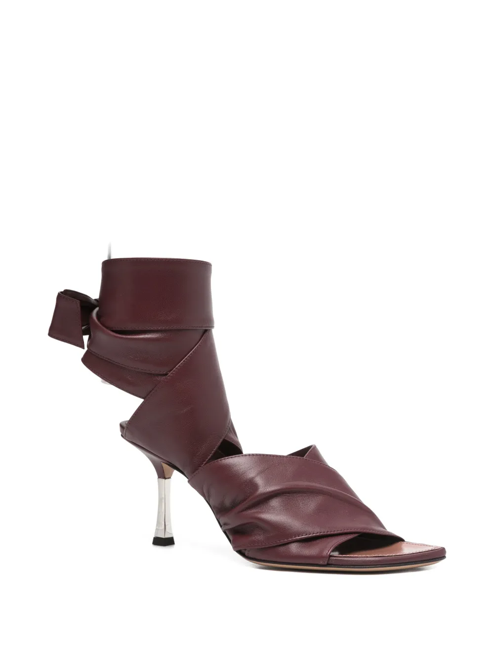 Paris Texas Lorena sandalen met veters Rood