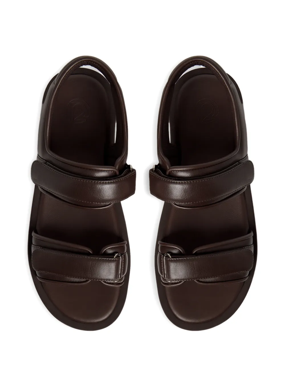 12 STOREEZ Slingback sandalen Zwart