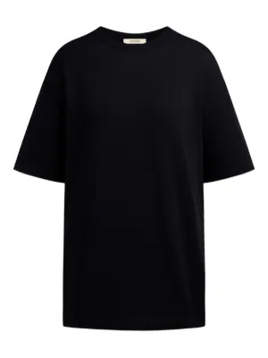 LEMAIRE patch-pocket Crewneck T-shirt | Black | FARFETCH