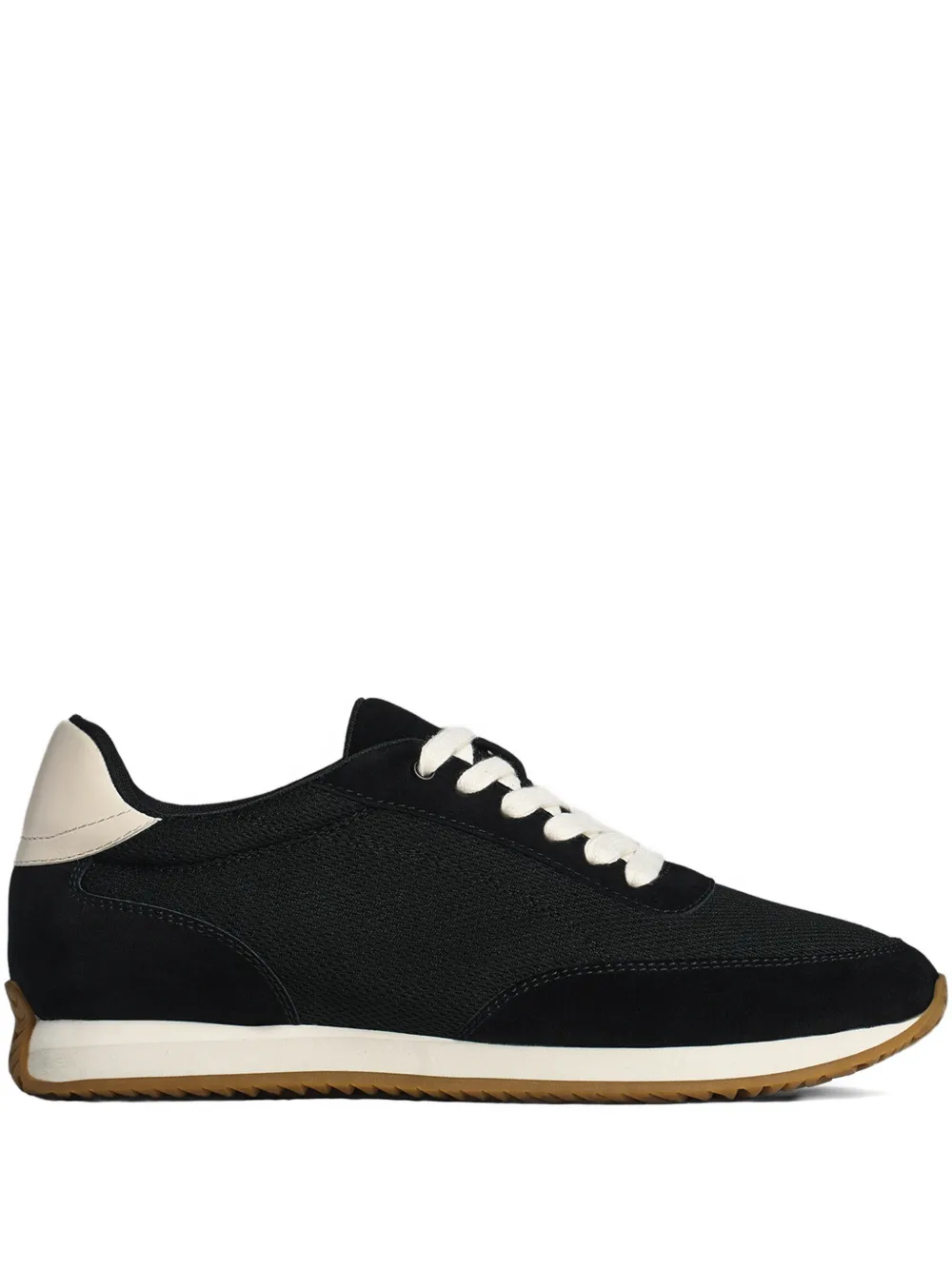 12 Storeez Lace-up Sneakers In Black