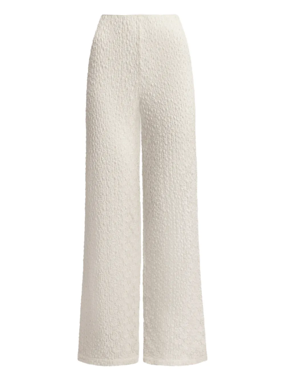 12 STOREEZ Pantaloni in pizzo - Bianco