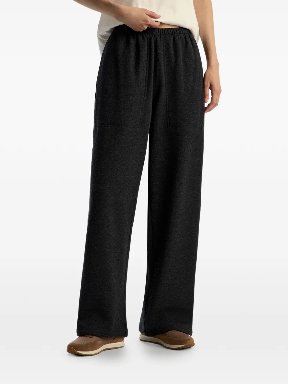 12 STOREEZ Trainingsbroek met elastische taille Grijs