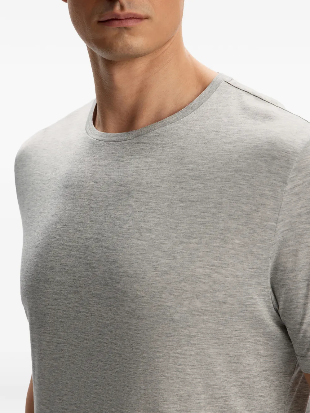12 STOREEZ T-shirt met ronde hals Grijs