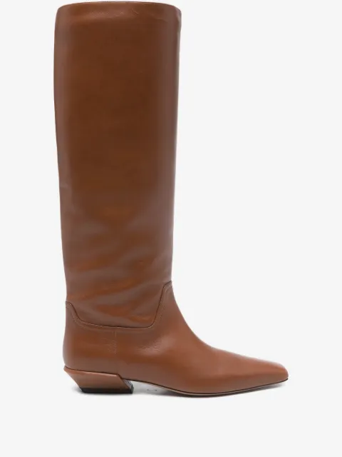 Paris Texas Bettina square-toe boots