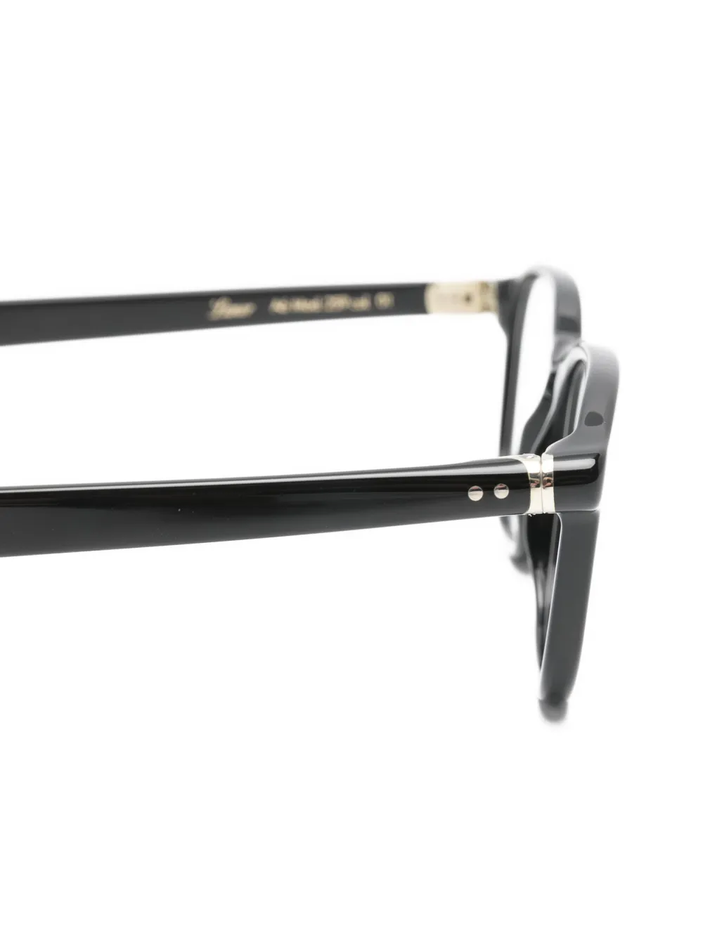  Lunor Round-frame Glasses - Black 
