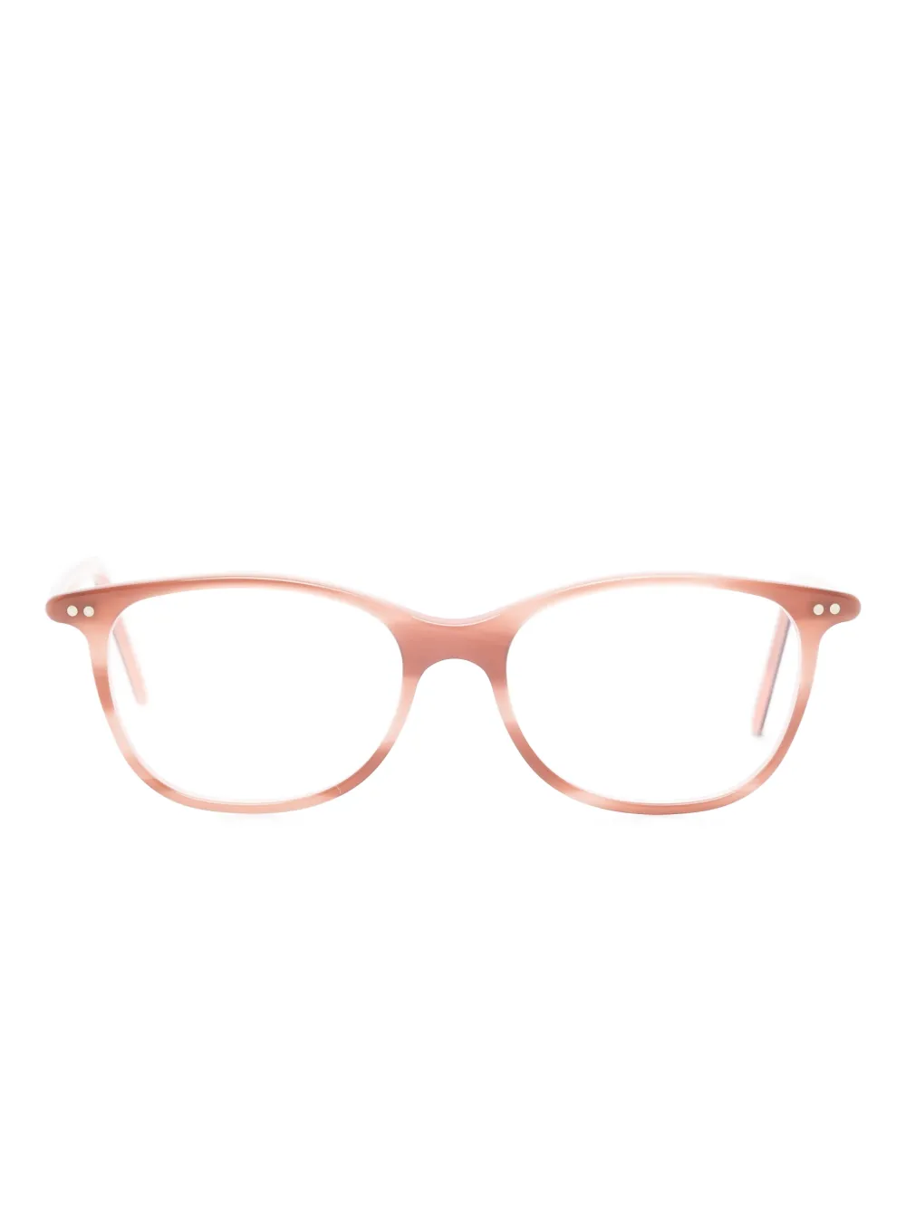 Lunor 圆形眼镜 In Pink