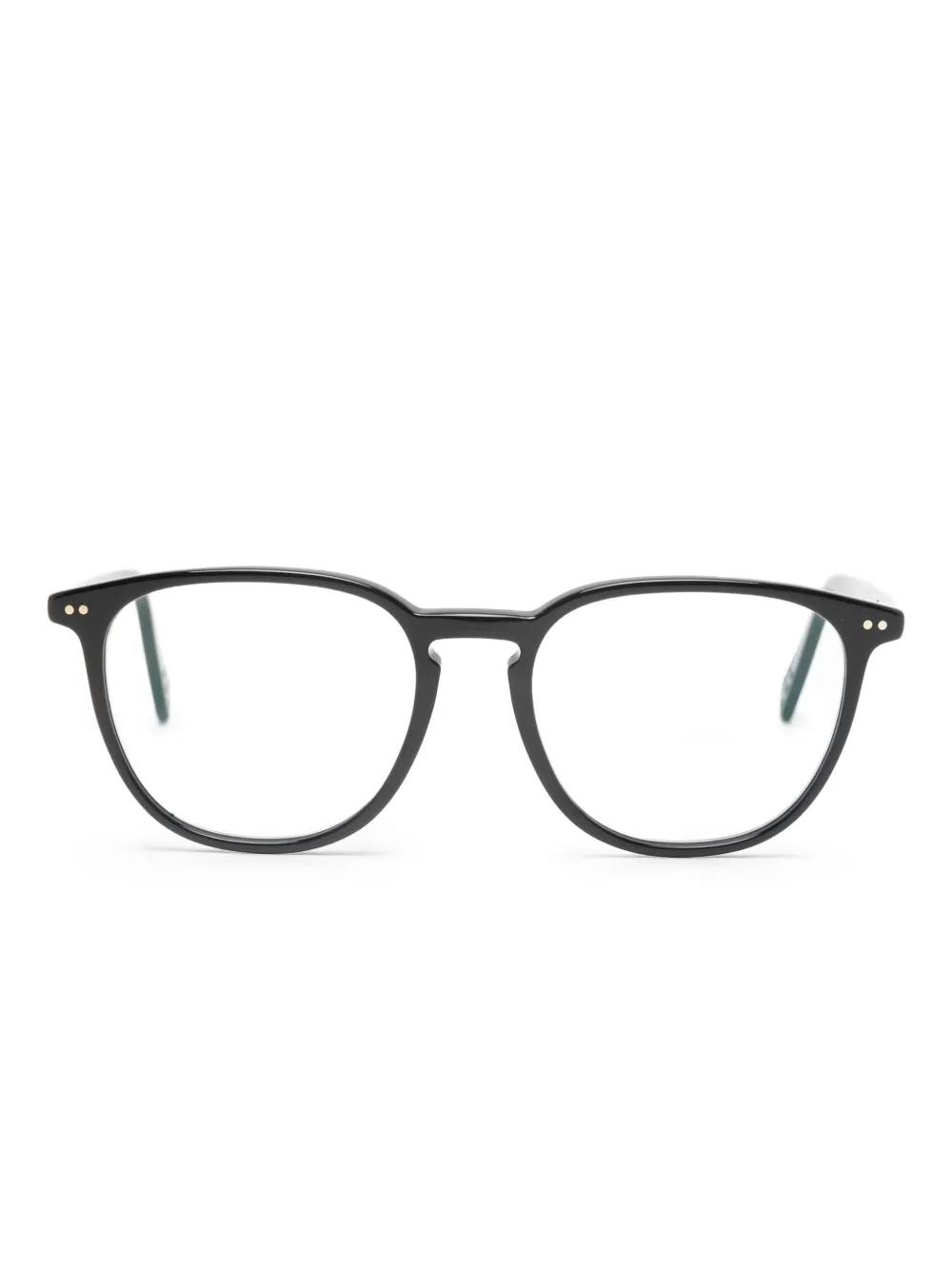 Lunor 圆框眼镜 In Black