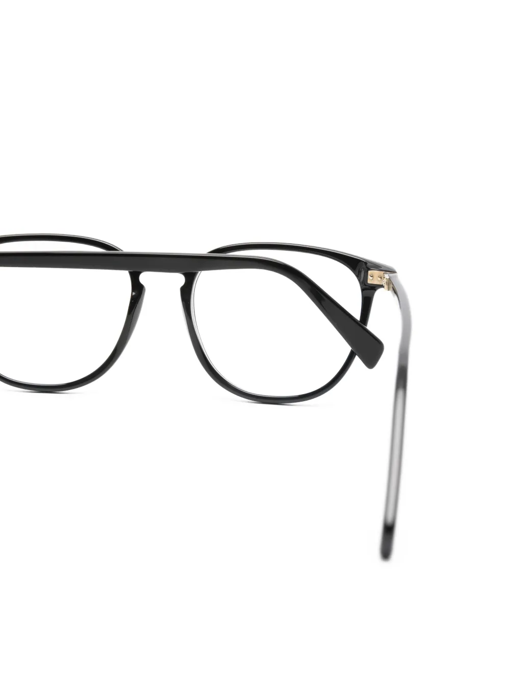  Lunor Round-shape Glasses - Black 