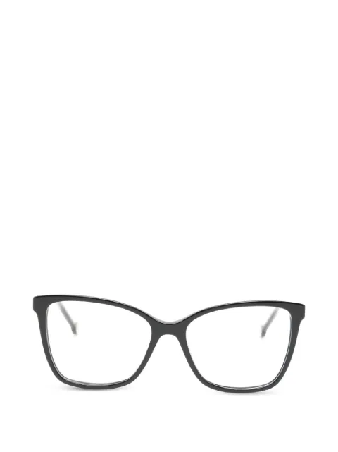 Carolina Herrera logo-plaque cat-eye frame glasses