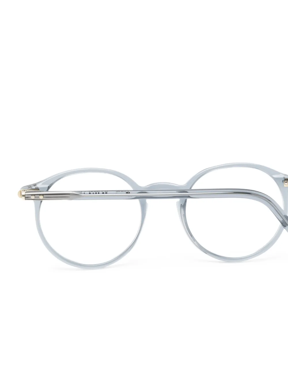  Lunor Round-frame Glasses - Blue 