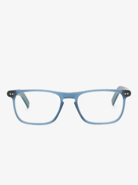 Lunor rectangle-frame glasses