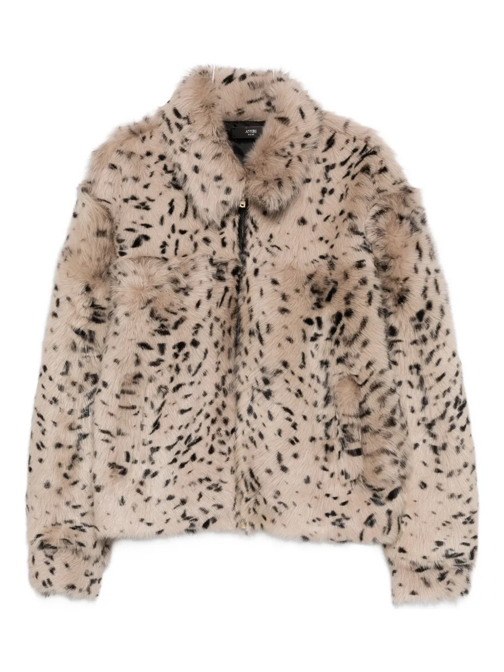 AMIRI zip patterned jacket | Brown | Image 1