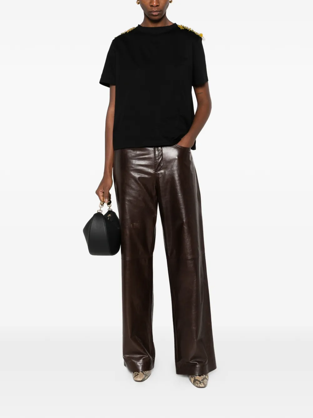 Parlor sequin-appliqué T-shirt | Playeras y jerséis | Image 2