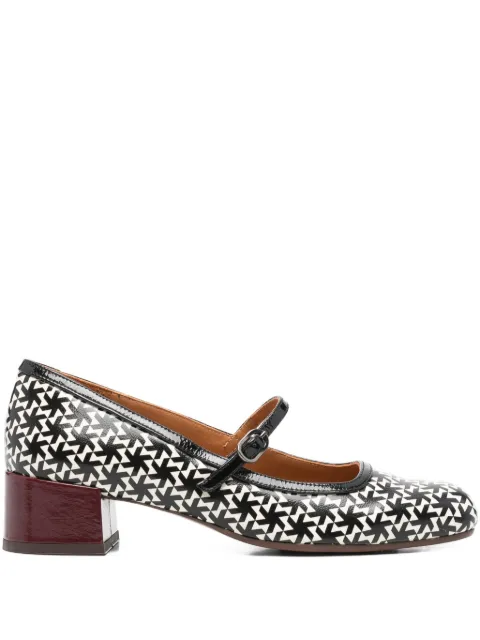 Chie Mihara Reni patterned pumps