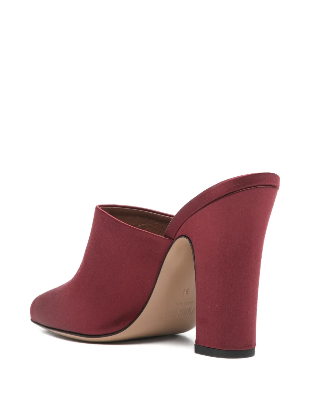 Paris Texas Rosie heeled mules Rood