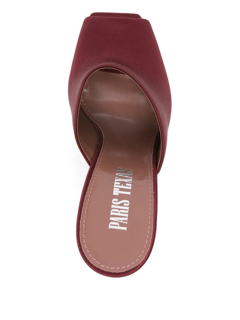 Paris Texas Rosie heeled mules Rood