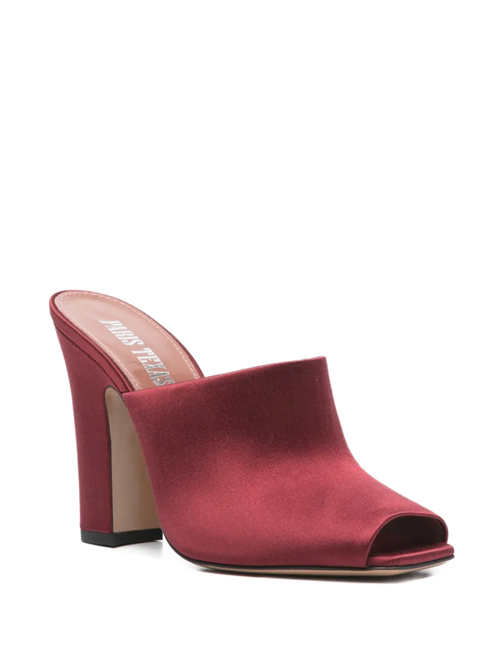 Paris Texas Rosie heeled mules Rood