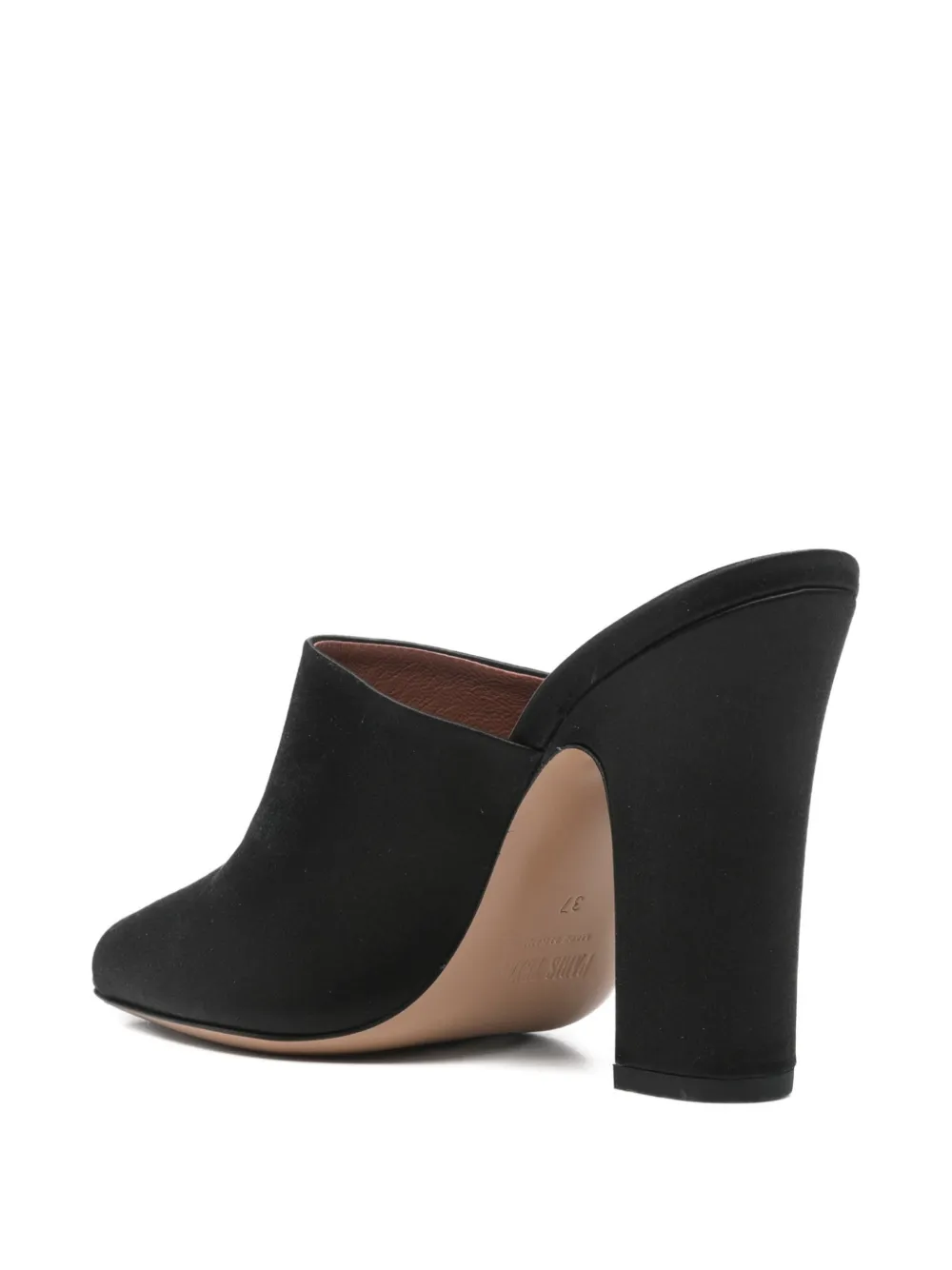 Paris Texas Rosie sandalen met open neus en hak Zwart