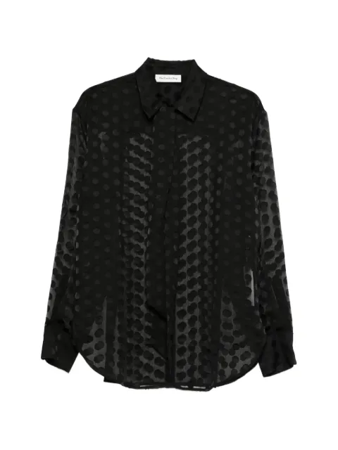 The Frankie Shop polka-dot shirt