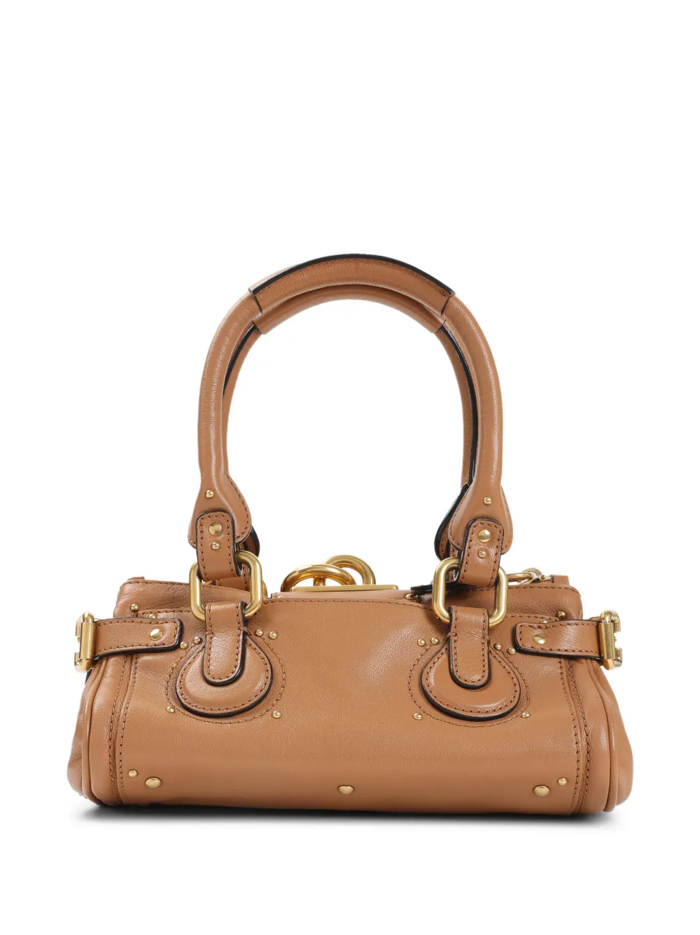 Chloé small Paddington padlock top-handle tote bag - Bruin