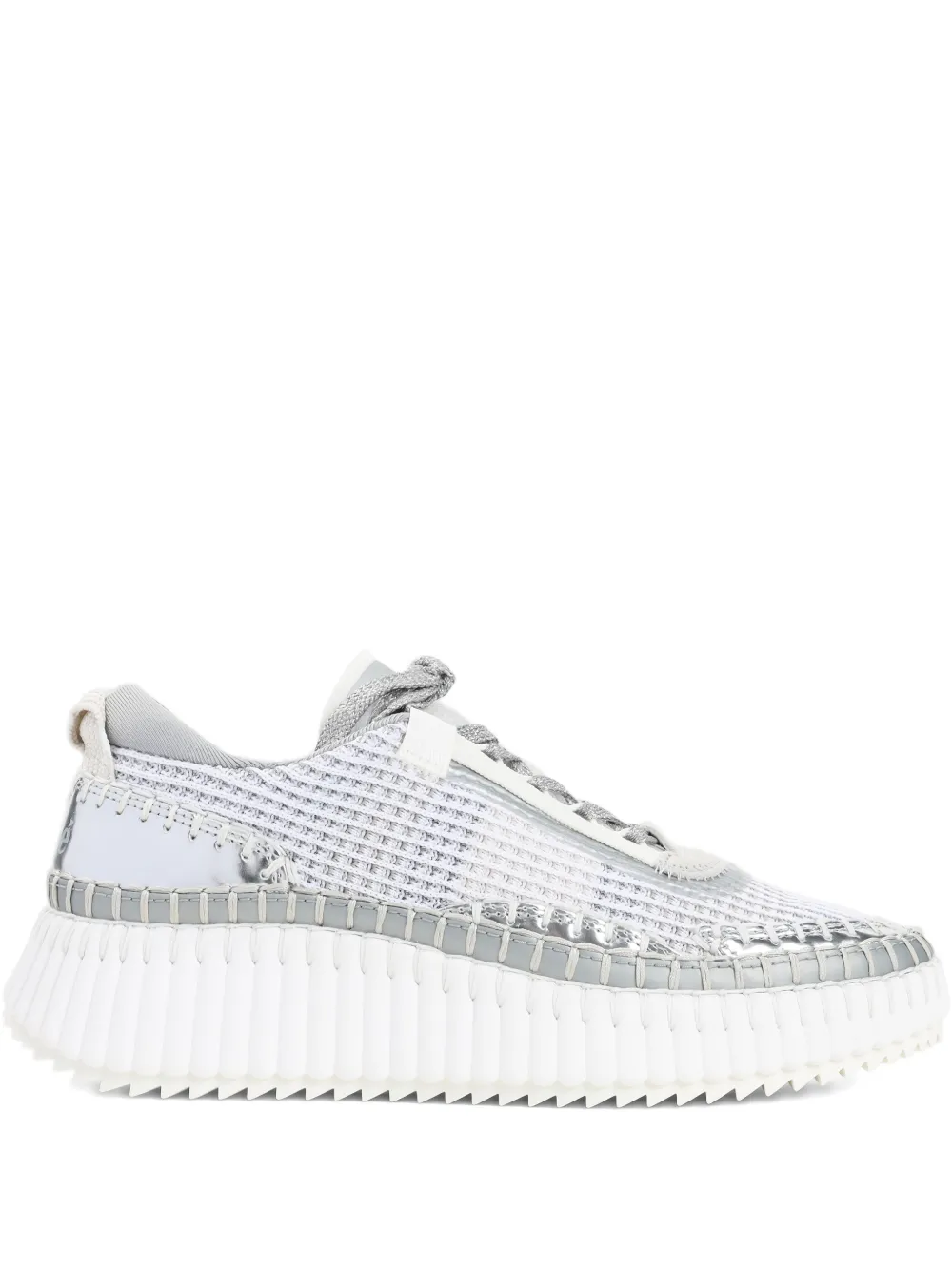 Chloé Nama platform sneakers - Grigio