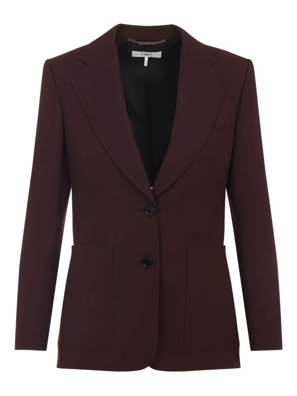 Chloé blazer con botones | morado | Image 1