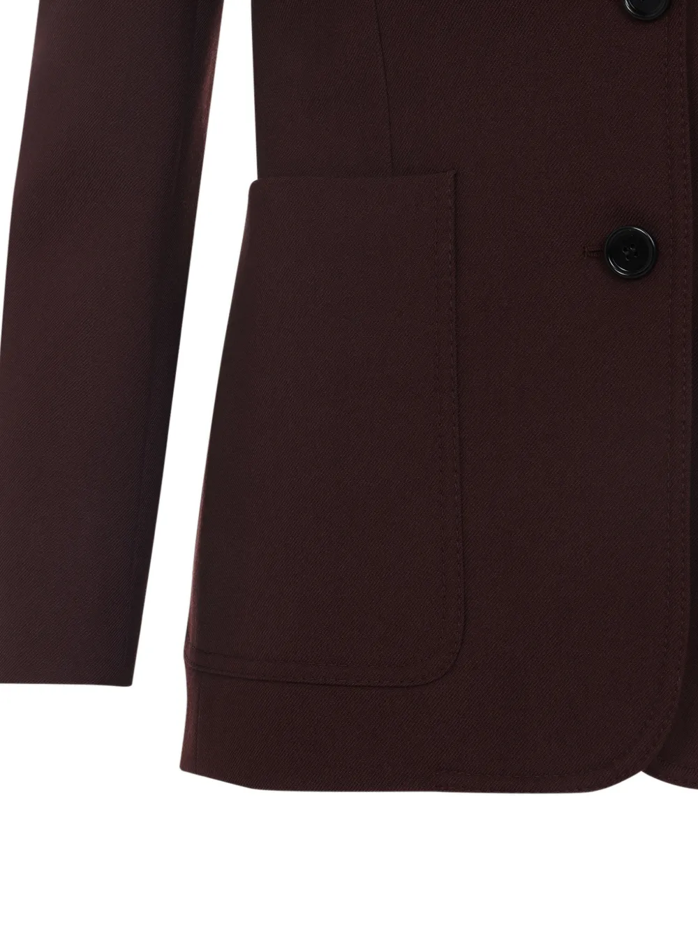  Chloé Pocket Button Blazer - Purple 