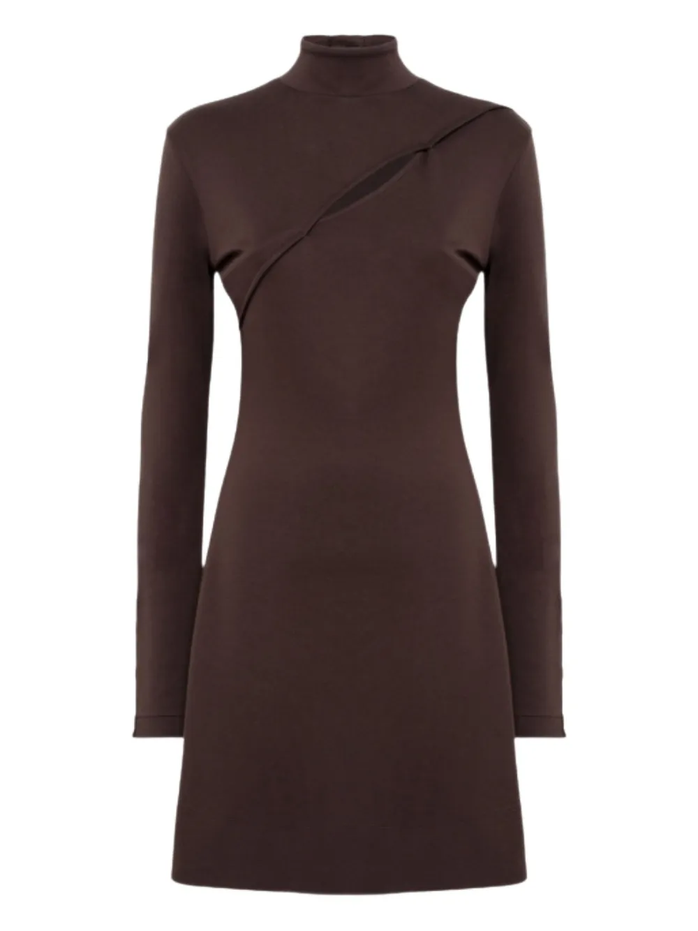 Blugirl vestido con botones | marrón | Image 1