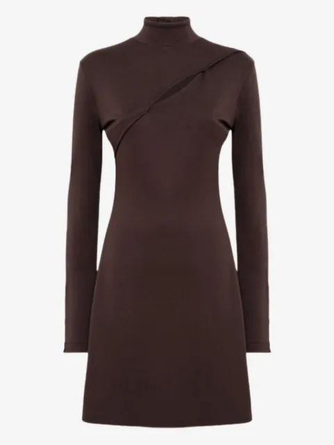 Blugirl vestido estilo suéter con botones