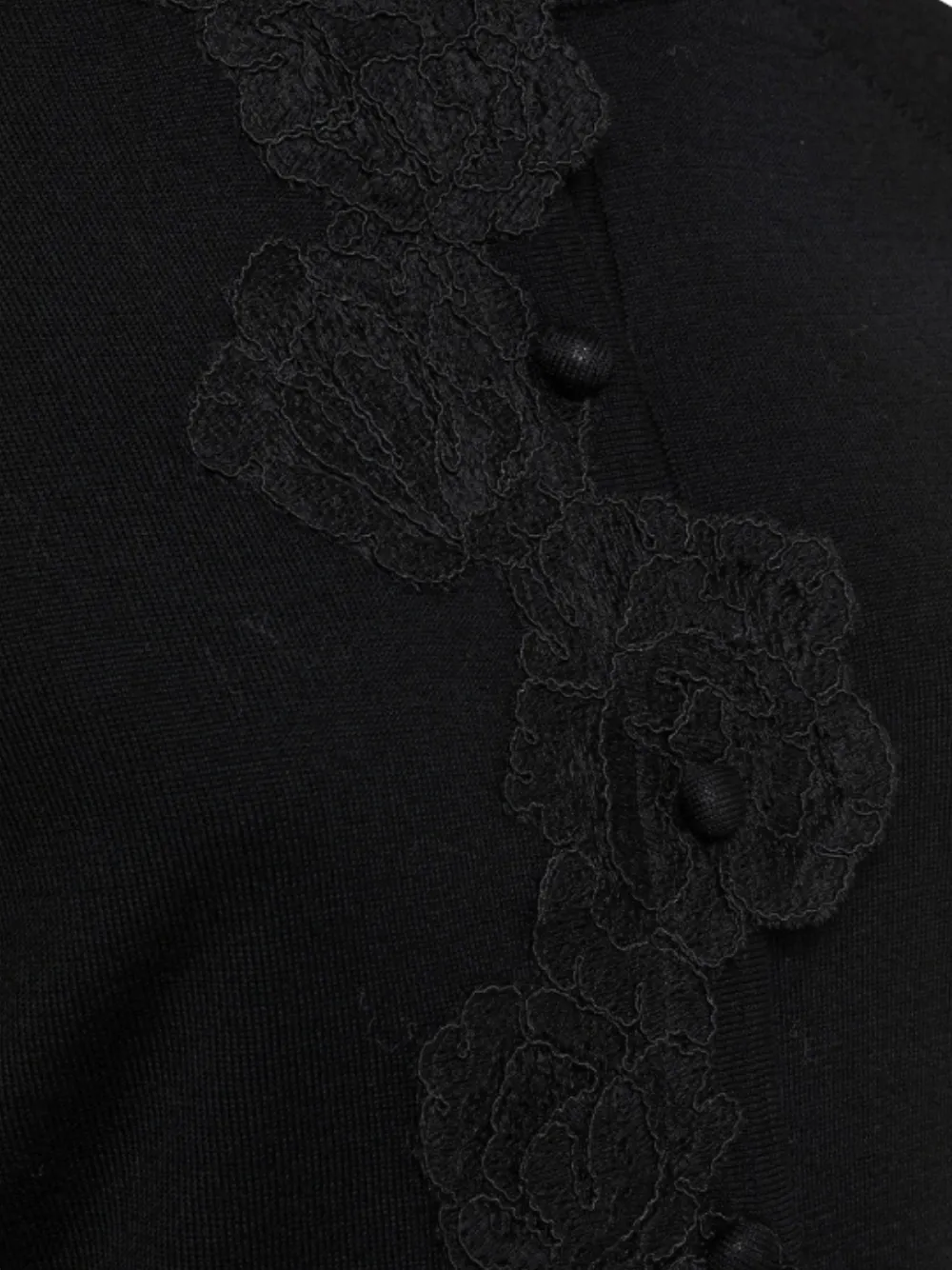 Blugirl Lace-appliqué Sweater In Multi