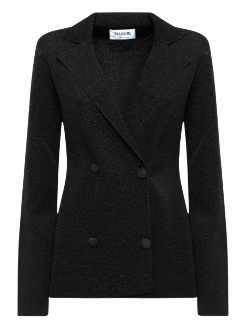 Blugirl button knitwear - Nero