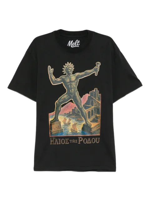 Melt cotton printed T-shirt