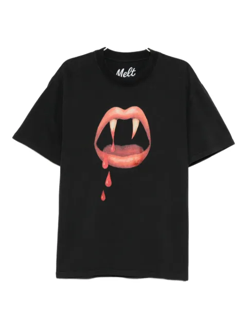 Melt cotton printed T-shirt
