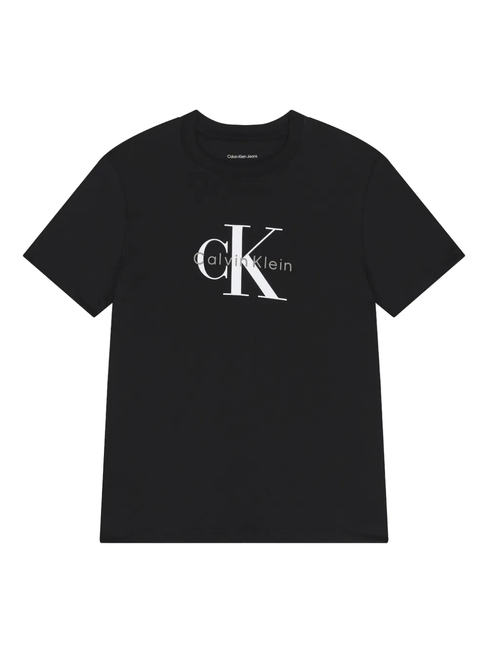 Calvin Klein Kids logo T-shirt - Nero