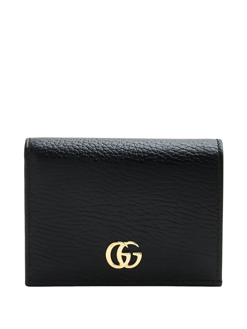 Gucci logo-plaque card case - Schwarz