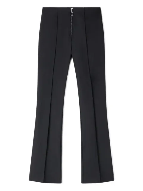 SANDRO zip-up straight trousers