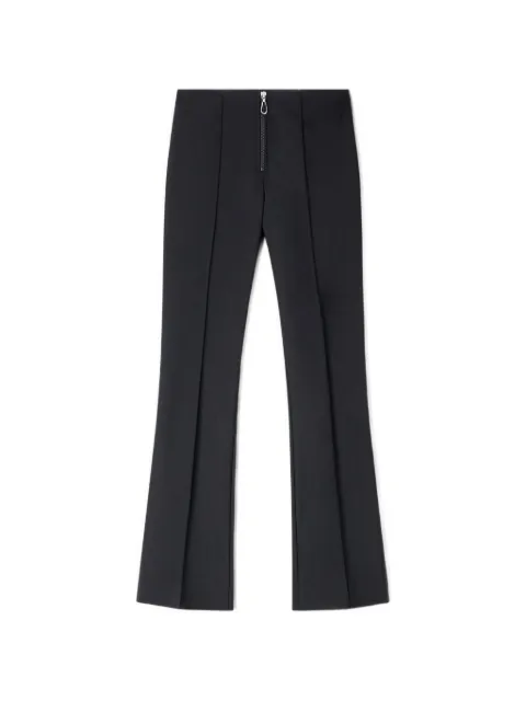 SANDRO pleat and zip trousers