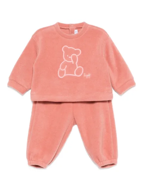 Il Gufo bear-motif tracksuit
