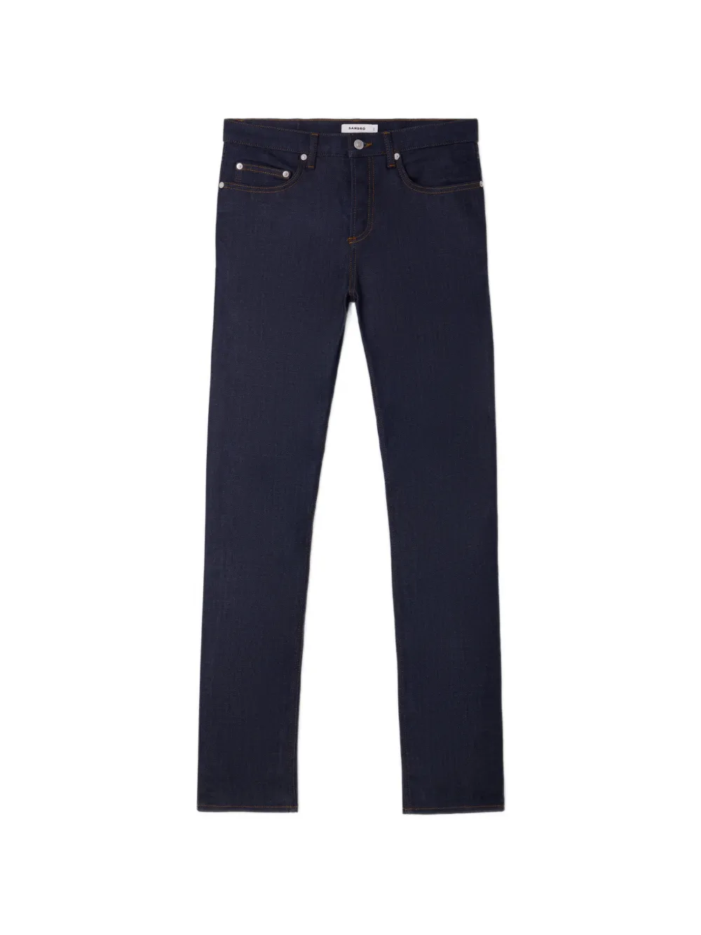 SANDRO raw slim-fit jeans - Blu