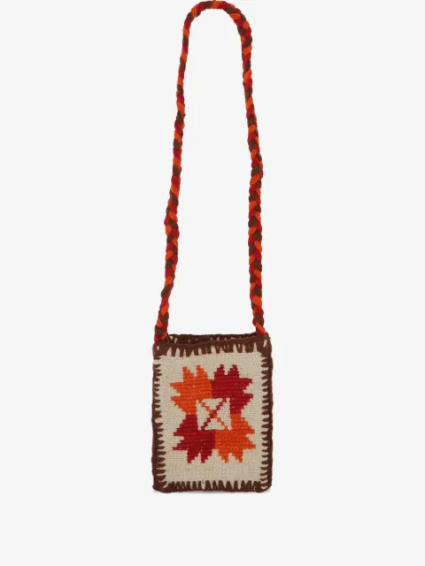 Chamula embroidered messenger bag