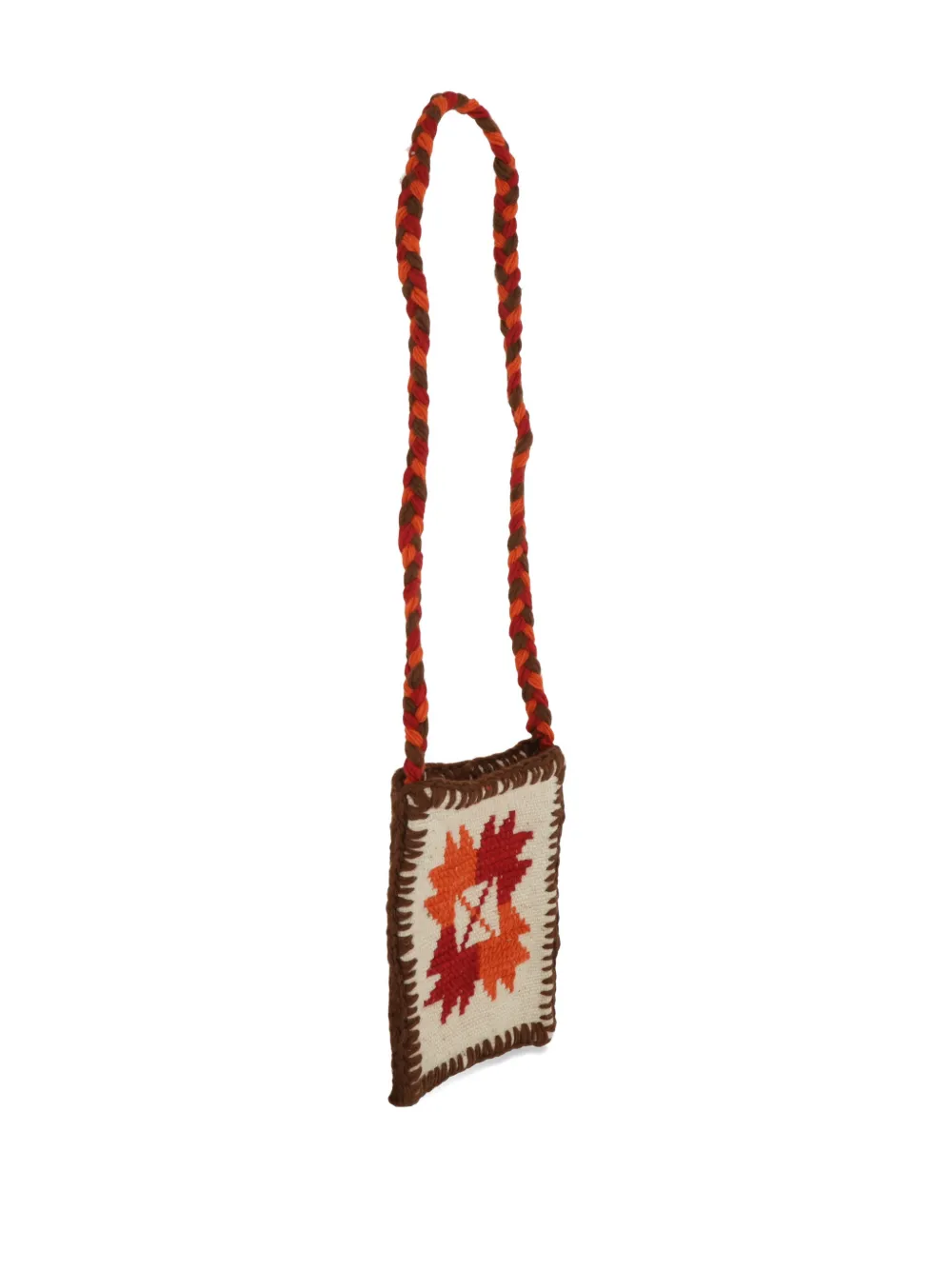  Chamula Embroidered Messenger Bag - Neutrals 