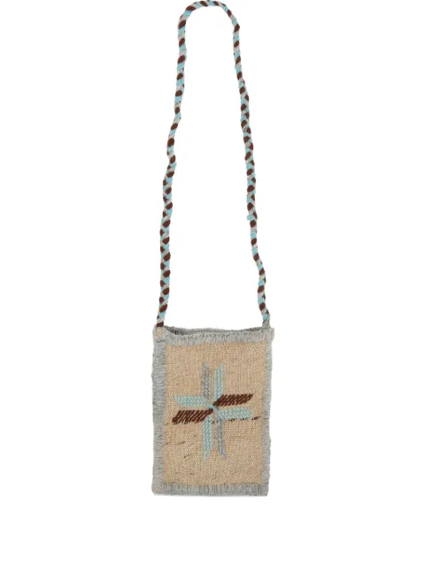 Chamula embroidered messenger bag