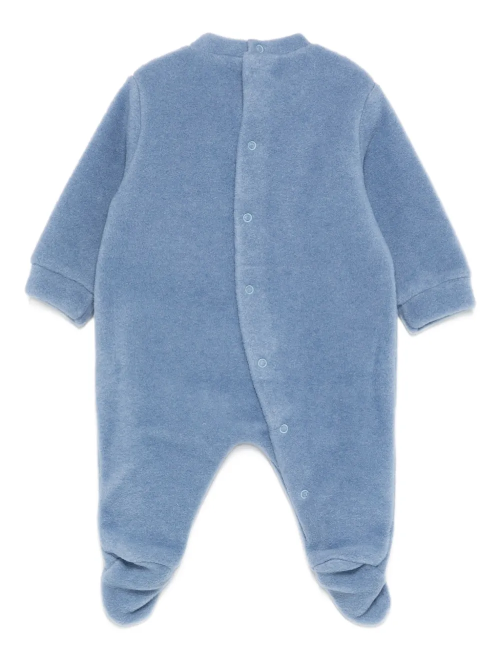 Il Gufo Pyjama met borduurwerk - Blauw