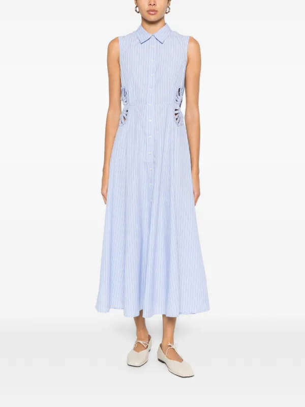 sandro house pleated midi dress Sandro Pleated Midi Dress