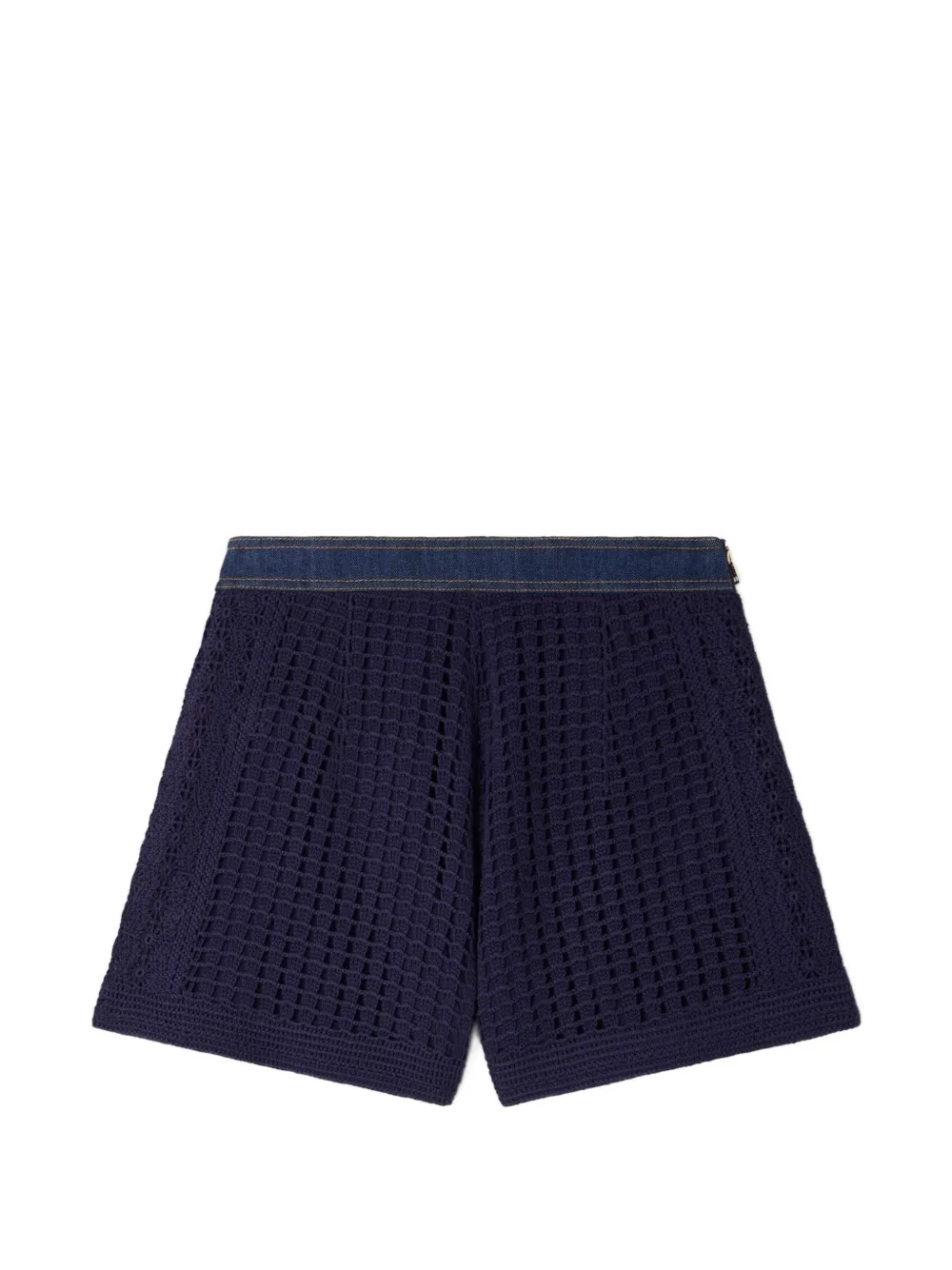 SANDRO Shorts in maglia - Blu