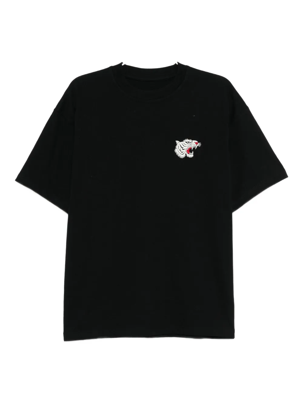 Melt Embroidered T-shirt In Black