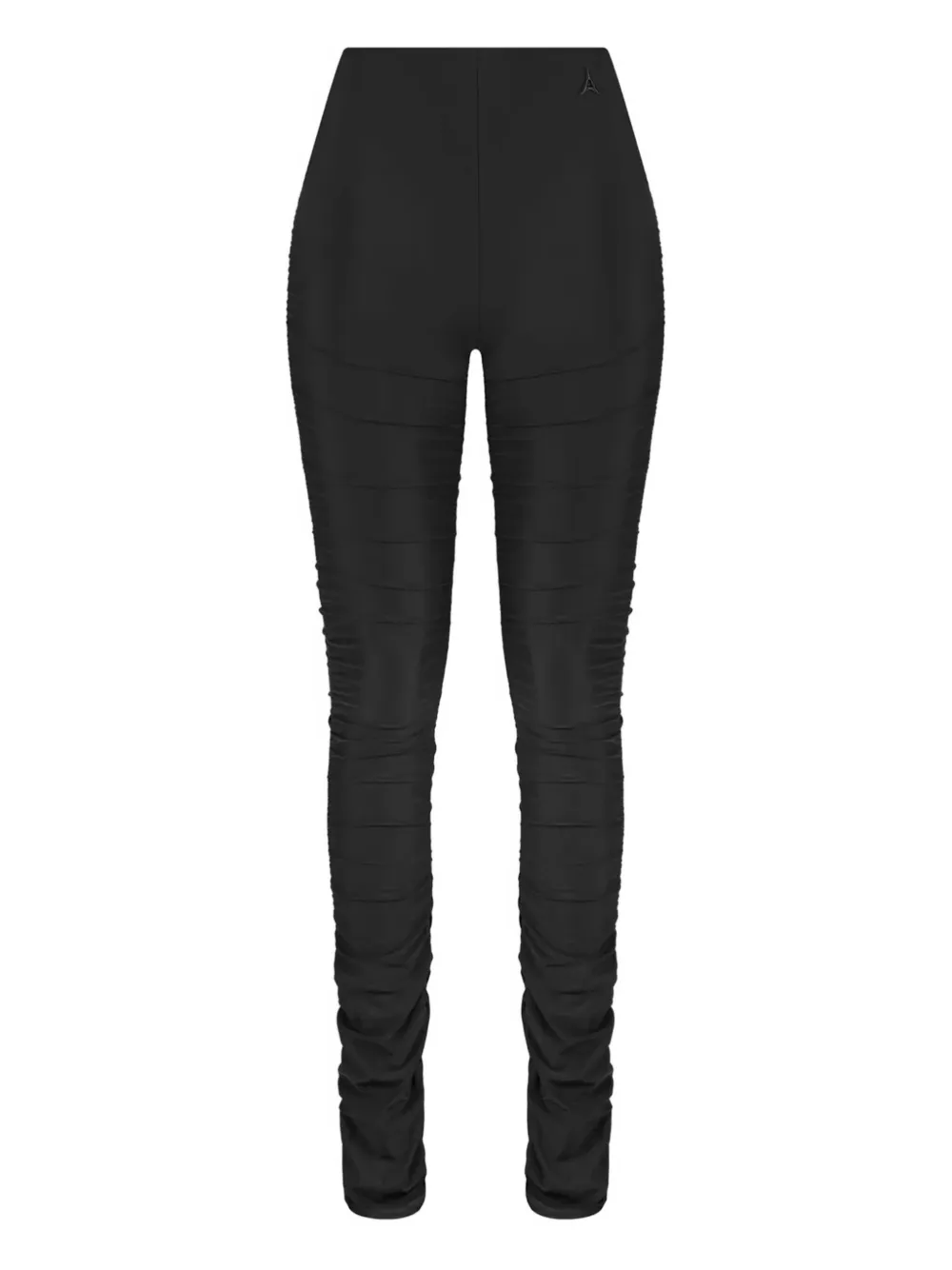 Manière De Voir ruched leggings - Nero
