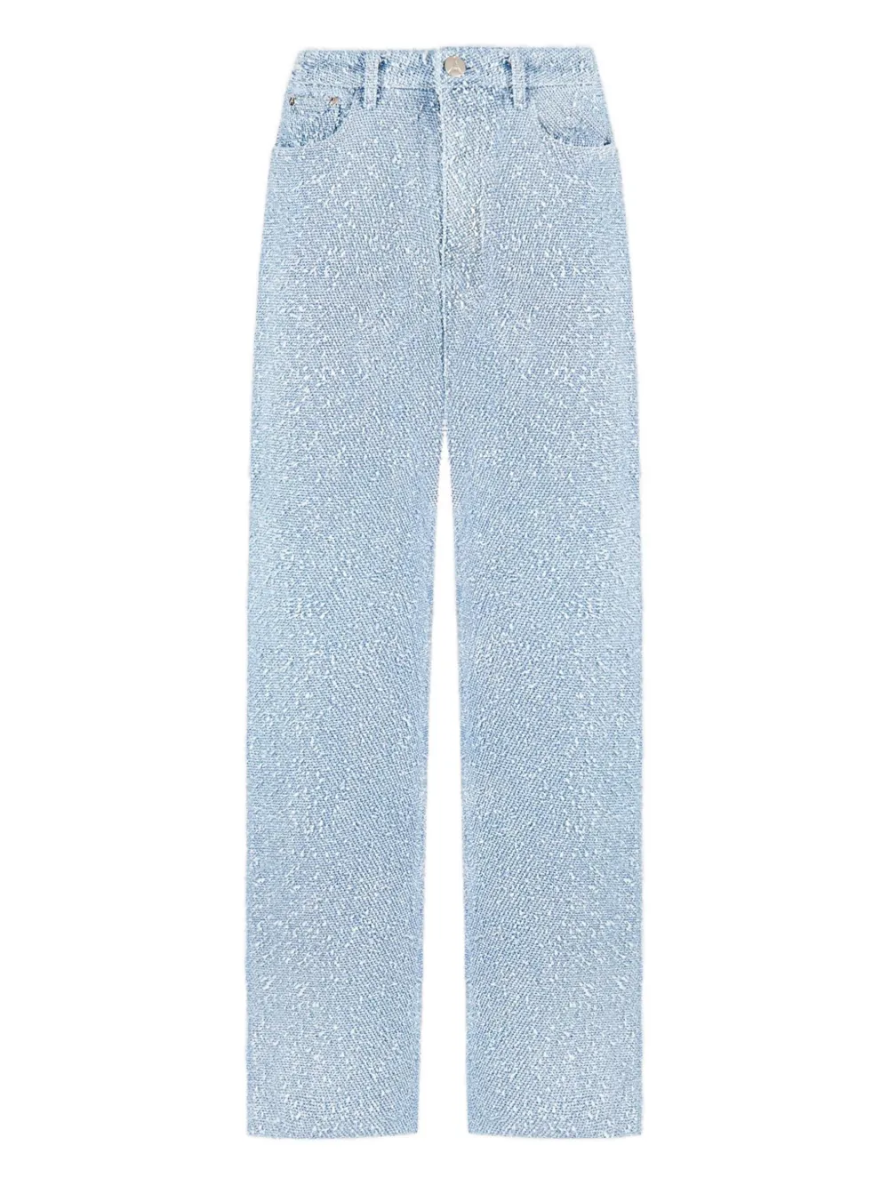 Manière De Voir Sara bouclé jeans - Blu