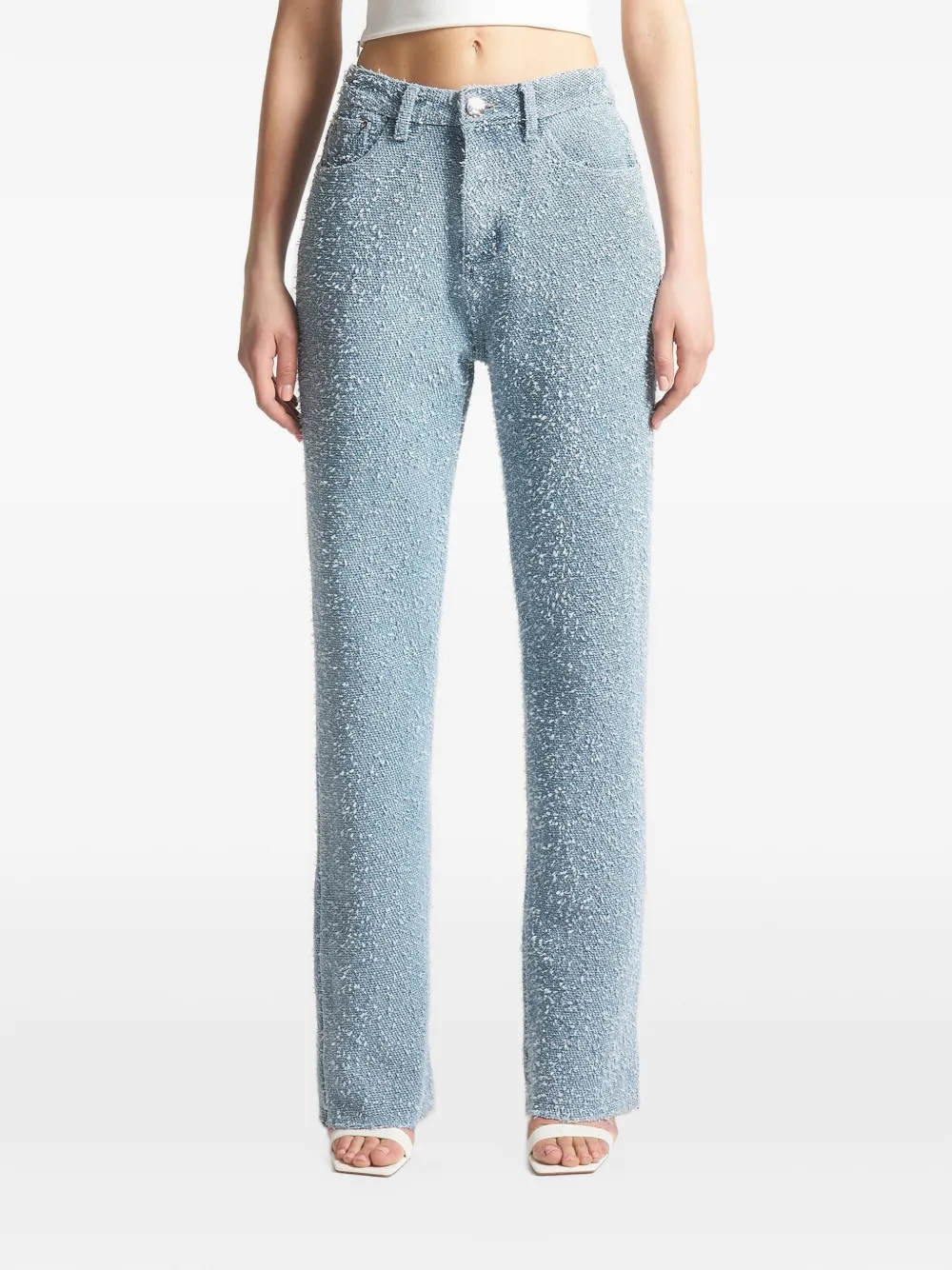 Manière De Voir Sara bouclé jeans - Blu